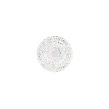 PLAFONIERA LED UNIKA IN ACRILICO BIANCO CON DIFFUSORE EFFETTO DIAMANTATO 18W 2430LM CCT 3000/4000/6500K 29X7,5X29CM