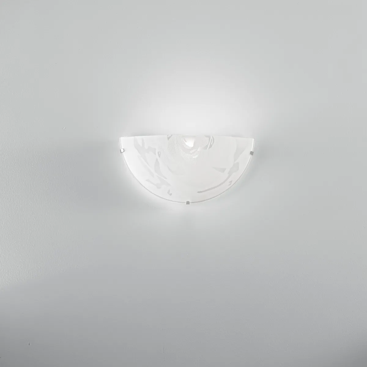 APPLIQUE ALABASTRO BIANCA 1XE27 30X9X15CM