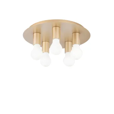 STRIKE GOLD Deckenleuchte 5xE27 35x35x86cm