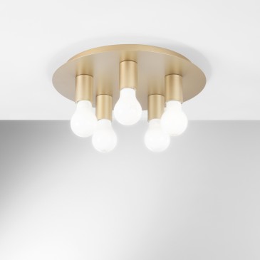 PLAFOND STRIKE GOLD 5XE27...