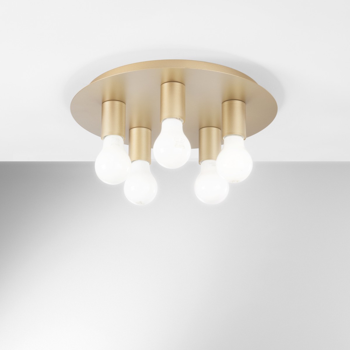 PLAFOND STRIKE GOLD 5XE27 35X35X86CM