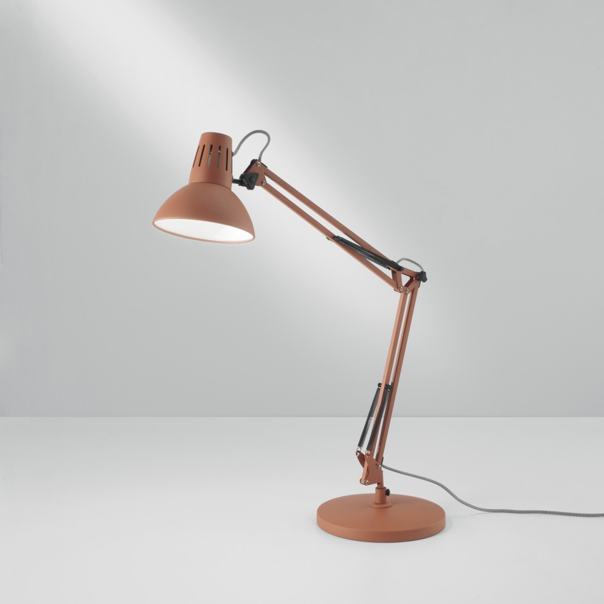 LAMPADA DA TAVOLO ARTIFEX ARANCIONE 1XE27 23X23X73,8CM