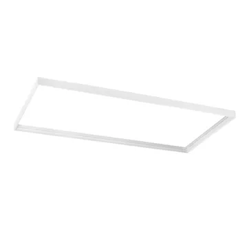 23 W, 3360 lm CCT, dimmbares weißes LED-Panel mit Fernbedienung und Bluetooth-Lautsprecher, 59 x 29,5 x 3,8 cm