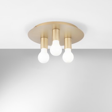 PLAFONIERA STRIKE ORO 3XE27...