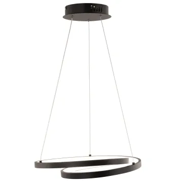 Suspension LED noire légère 30W 4000LM CCT 40X6.5X150CM