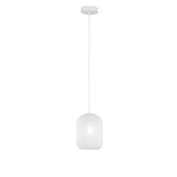 ASHFORD OVAL WEISSE AUFHÄNGUNG 1XE27 15X150CM
