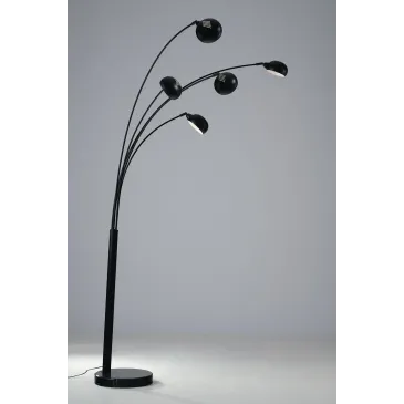 Lampadaire Eracle noir 5 x...