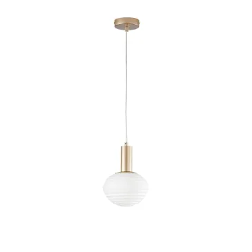 RIPPLE GOLD SUSPENSION 1XE27 18X18X150CM