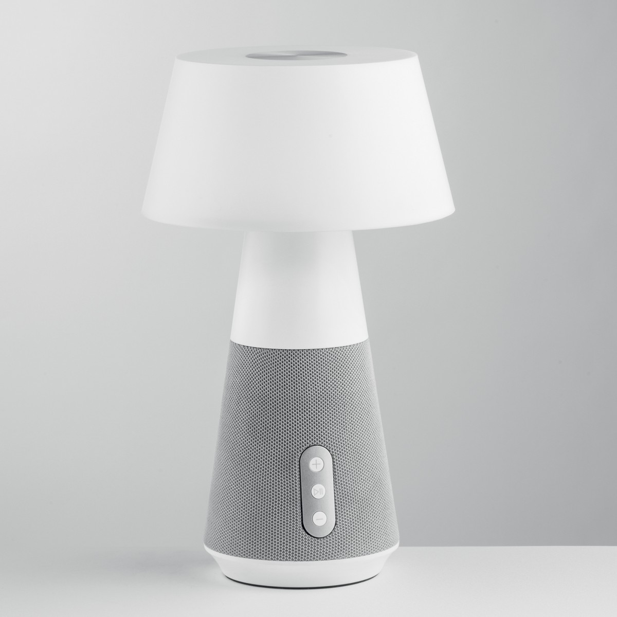 Lampe LED rechargeable DECIBEL grise 4,5 W 300 lm,...