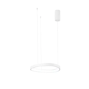 KLAPTON LED-Pendelleuchte, weiß, 40 W, 6160 lm, Farbtemperatur 45 x 3,5 x 150 cm