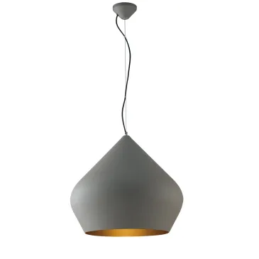 SOSPENSIONE THOLOS GRIGIA/ORO 1XE27 52X201CM