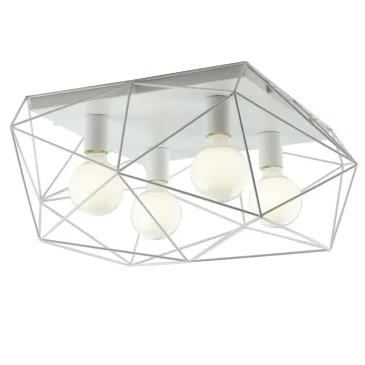 ABRAXAS PLAFOND BLANC 4XE27 41,7X40X26,5CM