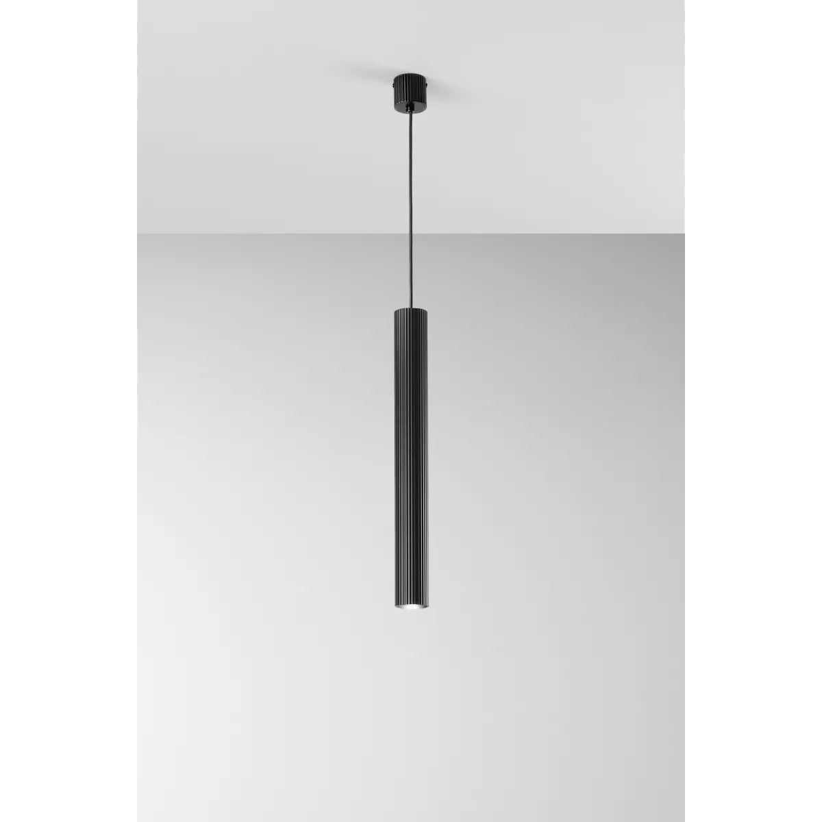 LORD BLACK Aufhängung aus Stahl und Aluminium, 1 x GU10,...