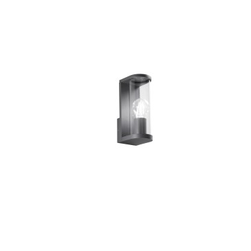 APPLIQUE ROSEN ANTRACITE IN ALLUMINIO+VETRO 1XE27 IP44 119X83X222MM