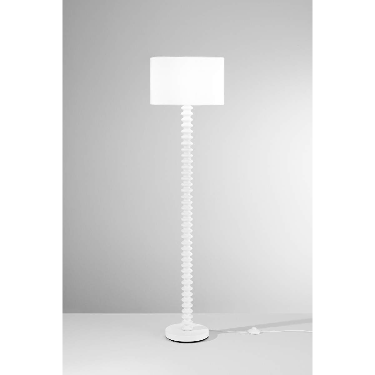 SULTAN WHITE STEHLAMPE AUS METALL + SAMT, 1 x E27, 15 W,...