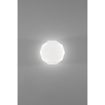 Plafonnier blanc Sinope en...