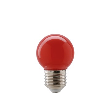 E27 ROTE G45 LED-LAMPE