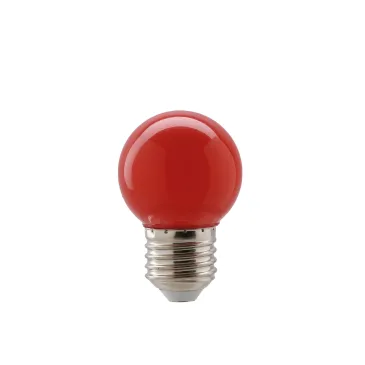 LAMPADINA LED E27 ROSSA G45
