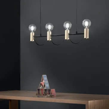 SOSPENSIONE AXON NERA/ORO...