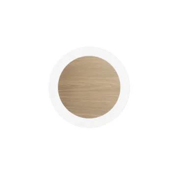SAMSARA LED-Deckenleuchte Schwarz/Holz 35 W 5300 lm Farbtemperatur 40 x 4,2 cm