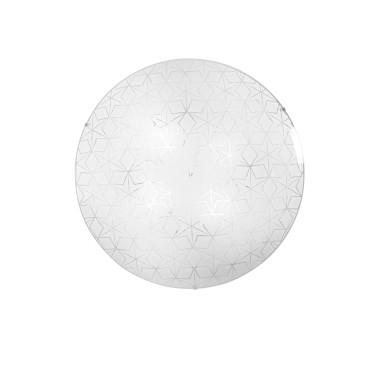 PLAFONIERA ESAGRAM BIANCA 4XE27 50X50X13,5CM