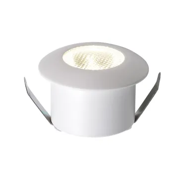 INCASSO LED ASSO BIANCO TONDO 1,2W 100LM 3000K 3,2X2,2CM