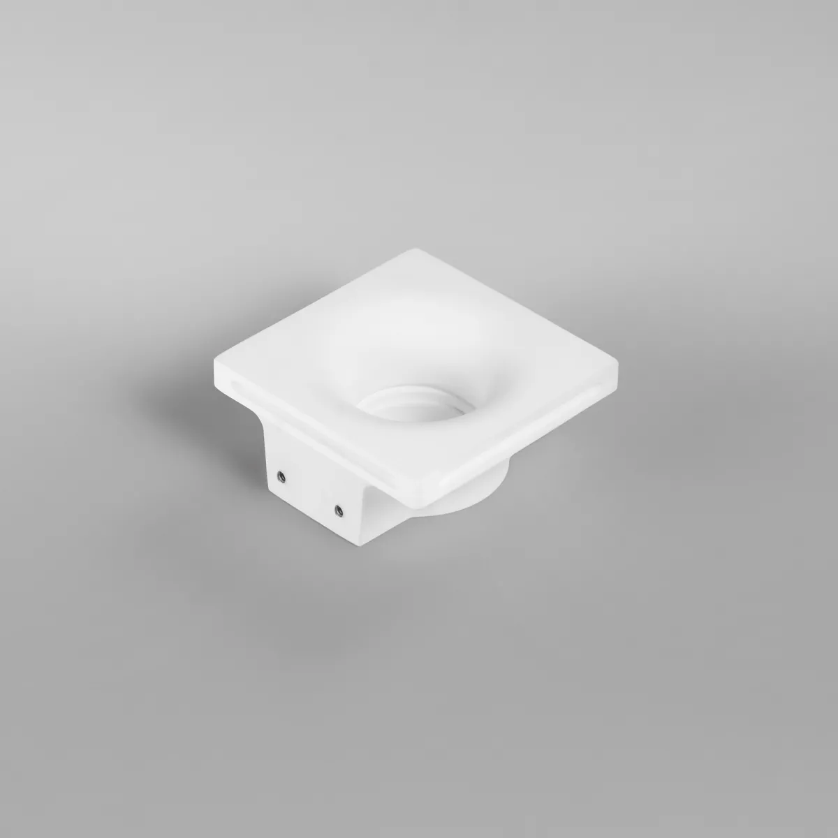 INCASSO SENSO IN GESSO BIANCO 1XGU10 MINI 8X8X3,5CM