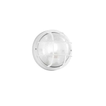 PLAFONIERA TURTLE BIANCA TONDA 1XE27 IP54 18,5X10X5CM