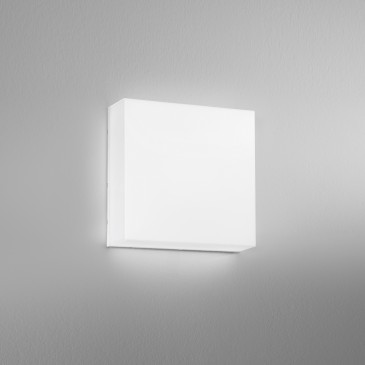 Plafonnier LED carré blanc...