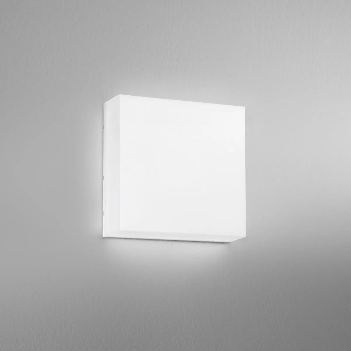 PLAFONIERA LED TOGO BIANCA QUADRATA 20W 2400LM CCT IP65 25X25X7,5CM