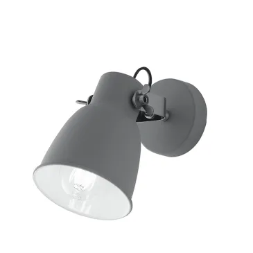 APPLIQUE LEGEND GRIGIA/NICKEL 1XE27 12,3X22X19,5CM