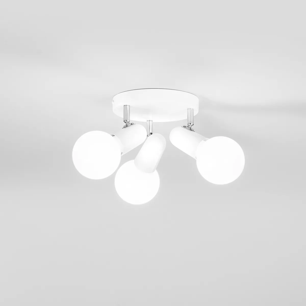 SPOT PUNTO BIANCO 3XE27 26X18X12CM