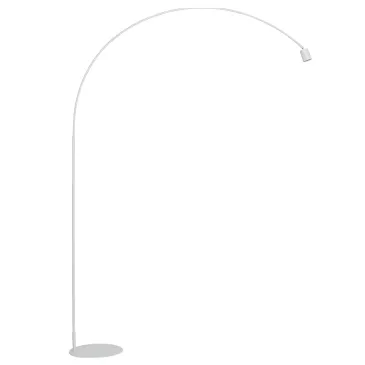 MAISON Verstellbare Stehleuchte Weiß 1xGU10 185x35x224cm
