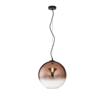 SUSPENSION MARTE COPPER 1XE27 35X35X156,7CM