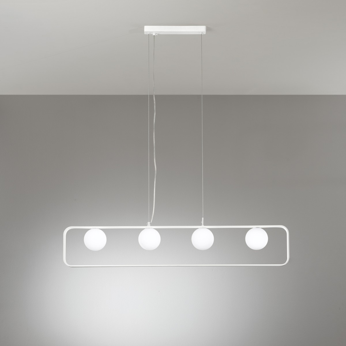 SUSPENSION ROXY WHITE 4XG9 100X10X120CM