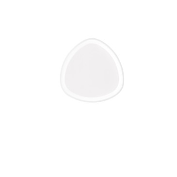 Plafonnier LED blanc KLAPTON 40W 6160LM CCT 45X45X7CM