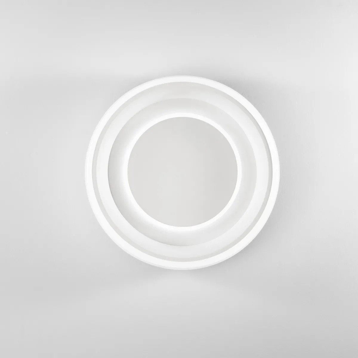 Plafonnier LED rond blanc NURAX 45 W 6160 lm 49,5 x 9,6 cm
