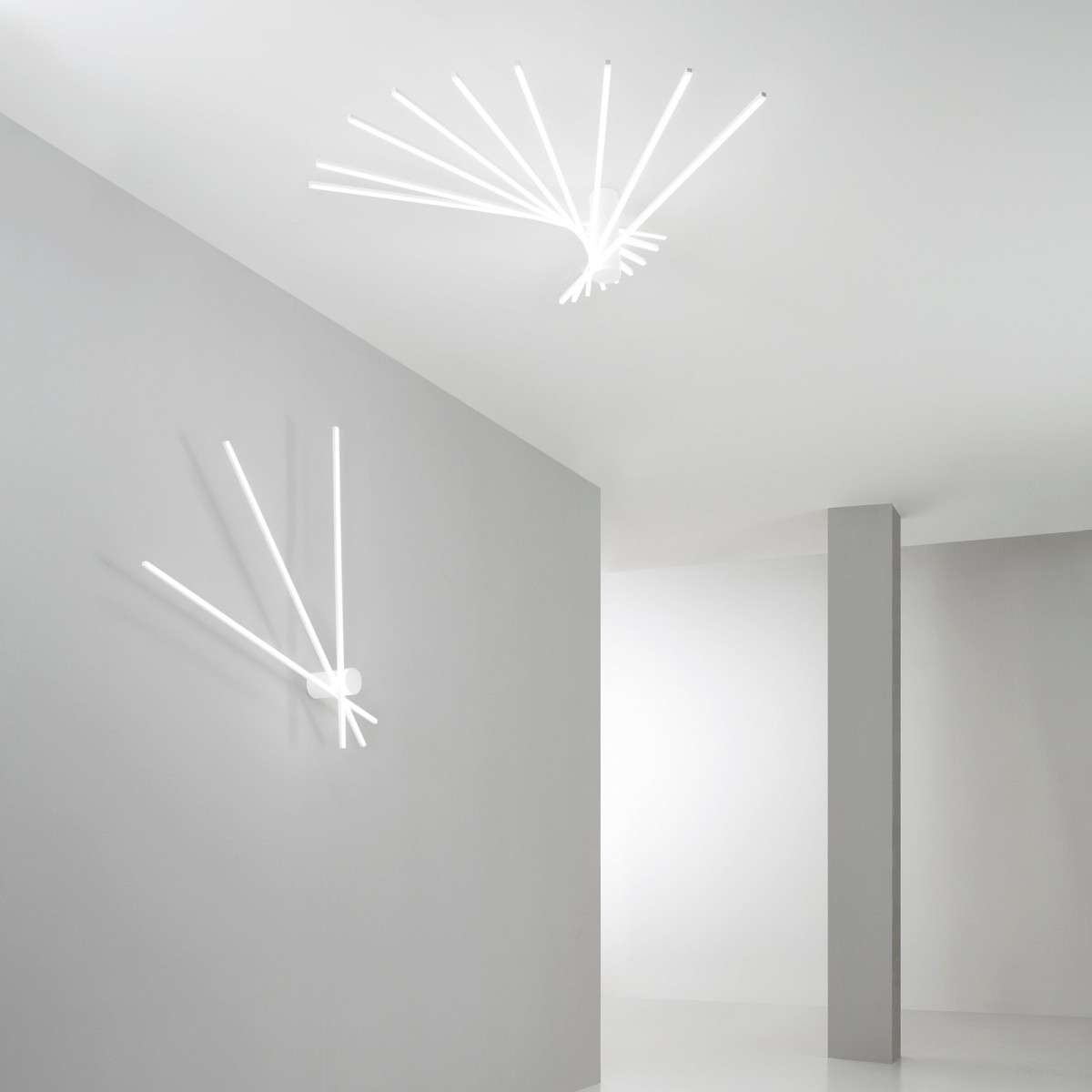 PLAFONIERA LED SHANGHAI BIANCA 27W 3750LM 3000K...
