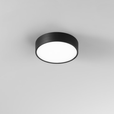 PLAFONIERA LED KLIO NERA IN...