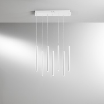 Suspension LED blanche PYPE...