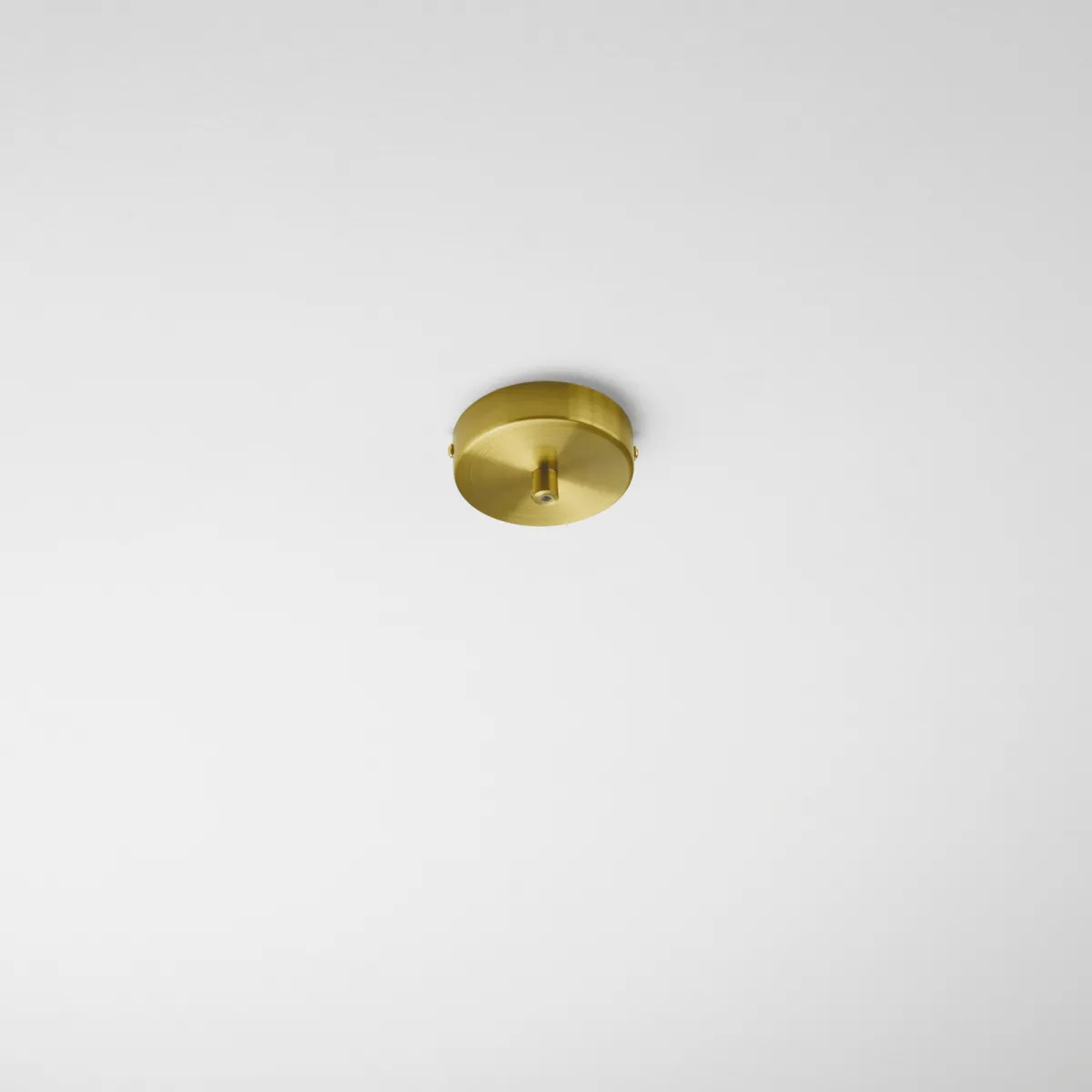 MONTATURA TONDA BRUNITO A 1 FORO 10X4CM