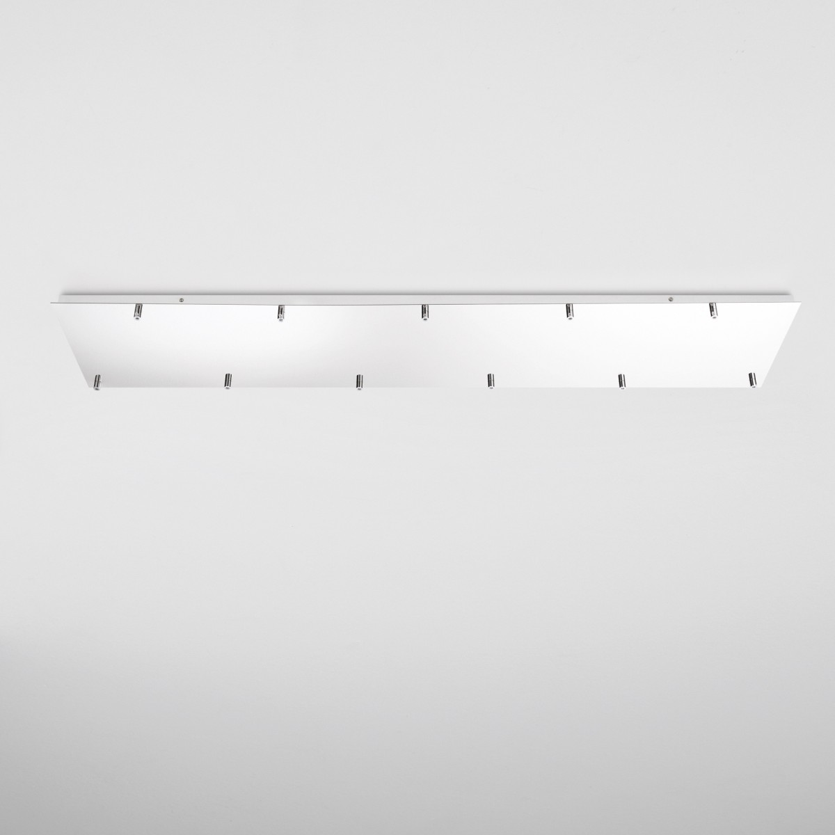 MONTATURA RETTANGOLARE CROMO A 11 FORI 142X30X4,1CM