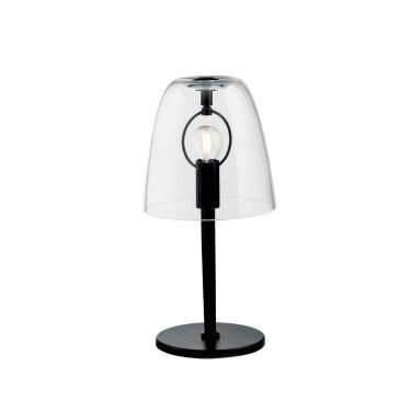 Table transparente ARES 1XE14 18X36CM