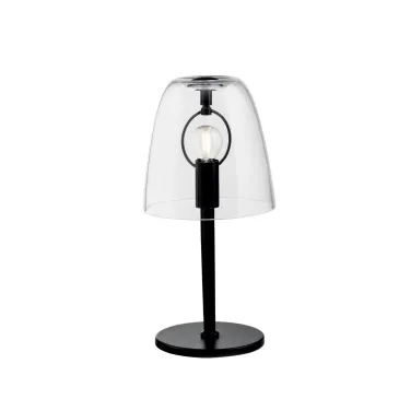 Table transparente ARES 1XE14 18X36CM