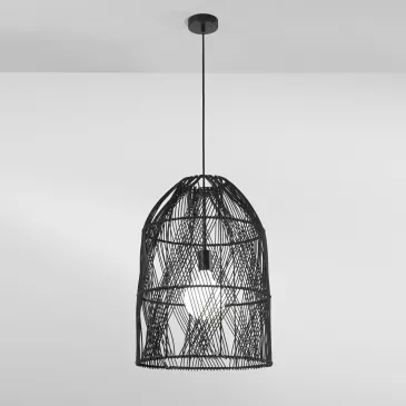 Suspension en bois faite à...