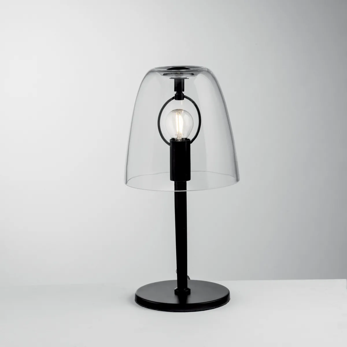 LUMETTO ARES TRASPARENTE 1XE14 18X36CM