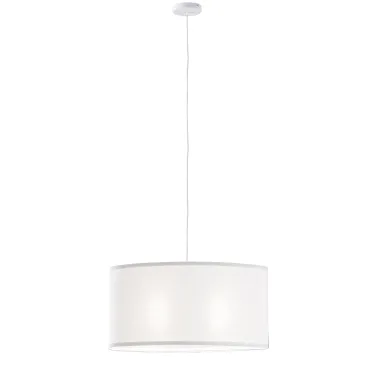 SOSPENSIONE CAPITAL BIANCA 1XE27 53X53X150CM