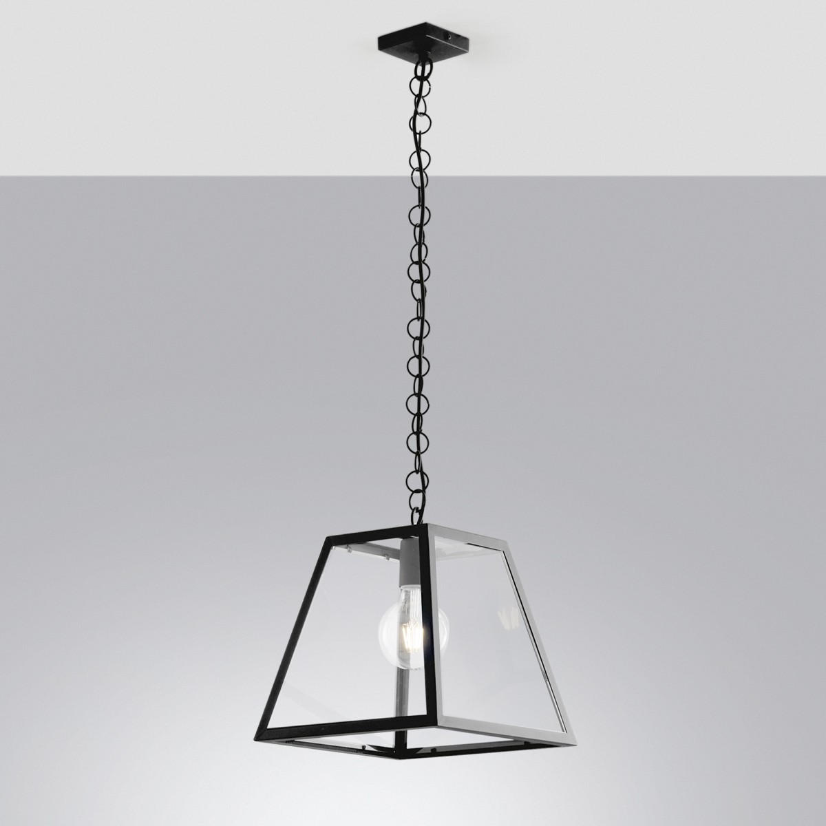 LEXINGTON FAHRWERK SCHWARZ 1XE27 30X30X123,5CM