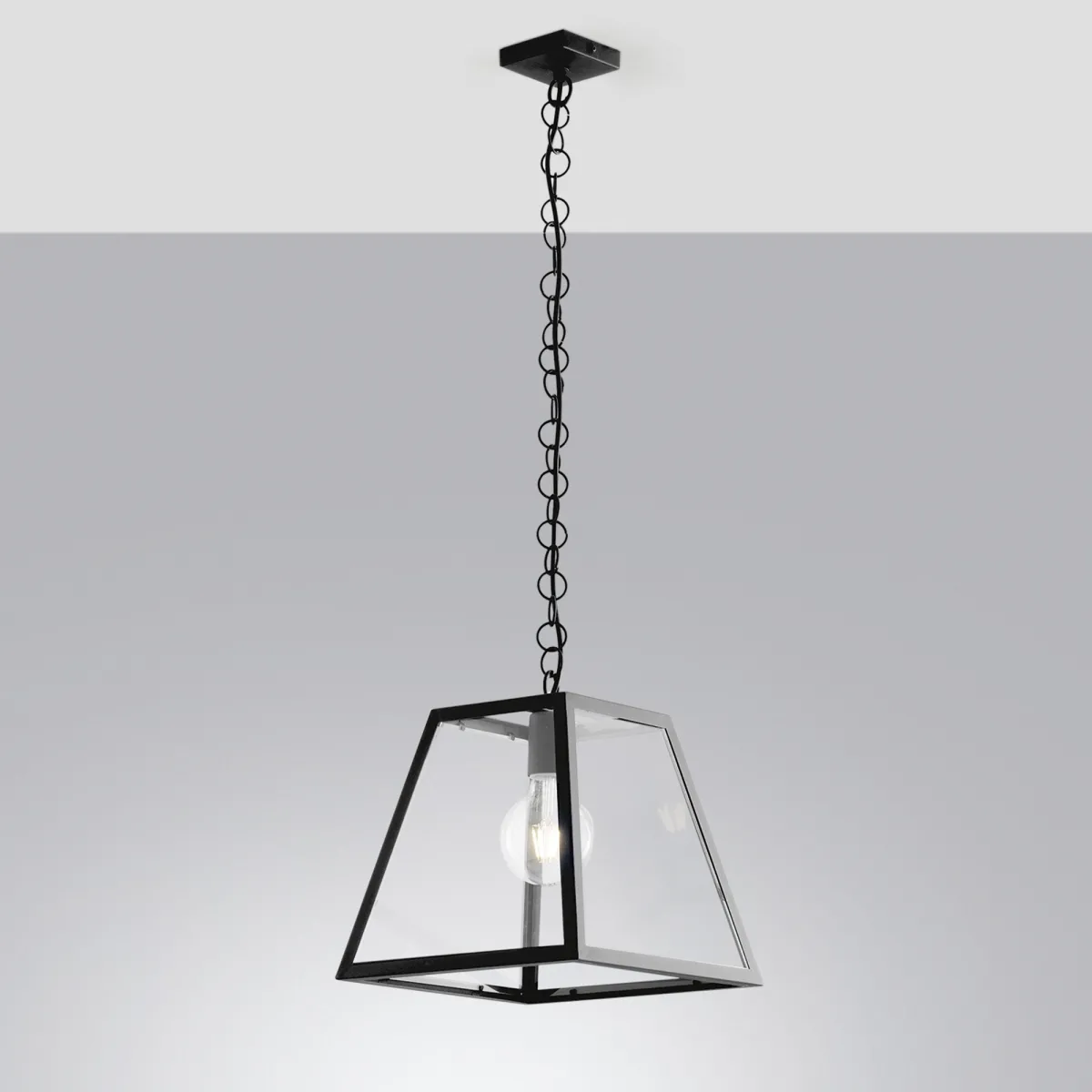SOSPENSIONE LEXINGTON NERA 1XE27 30X30X123,5CM