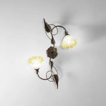 PLAFONIERA TRISTANO MARRONE...